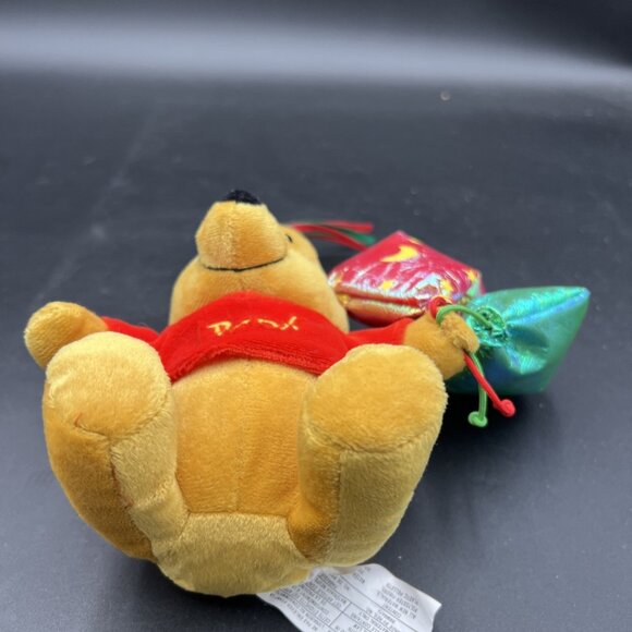 The Disney Store Winnie the Pooh Pooh Party Birthday Balloons Plush 8" - Picture 6 of 11